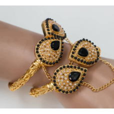 Pear Bangles Pair