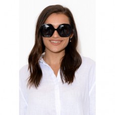 Black Hexagon Sunglasses