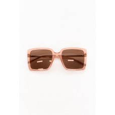 Ocean Drive Blush Square Sunglasses