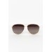 Mara Gold Aviator Sunglasses