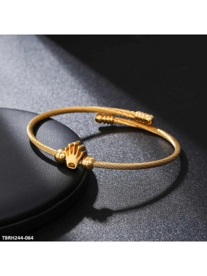 TBRH244 ZHJ Crown Hand  Bracelet Adjustable