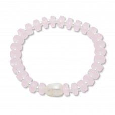 WISTERIA PALOMA BEADED PEARL STRETCH BRACELET