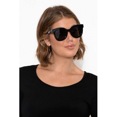 Brittany Black Sunglasses