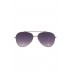 Dallas Rose Gold Aviator Sunglasses