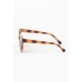 Vivi Tortoiseshell Curved Sunglasses