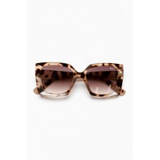 Forbidden Love Tort Square Sunglasses