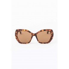 Ida Brown Leopard Sunglasses