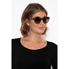 Vada Leopard Sunglasses