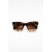 Onassis Tortoiseshell Square Sunglasses